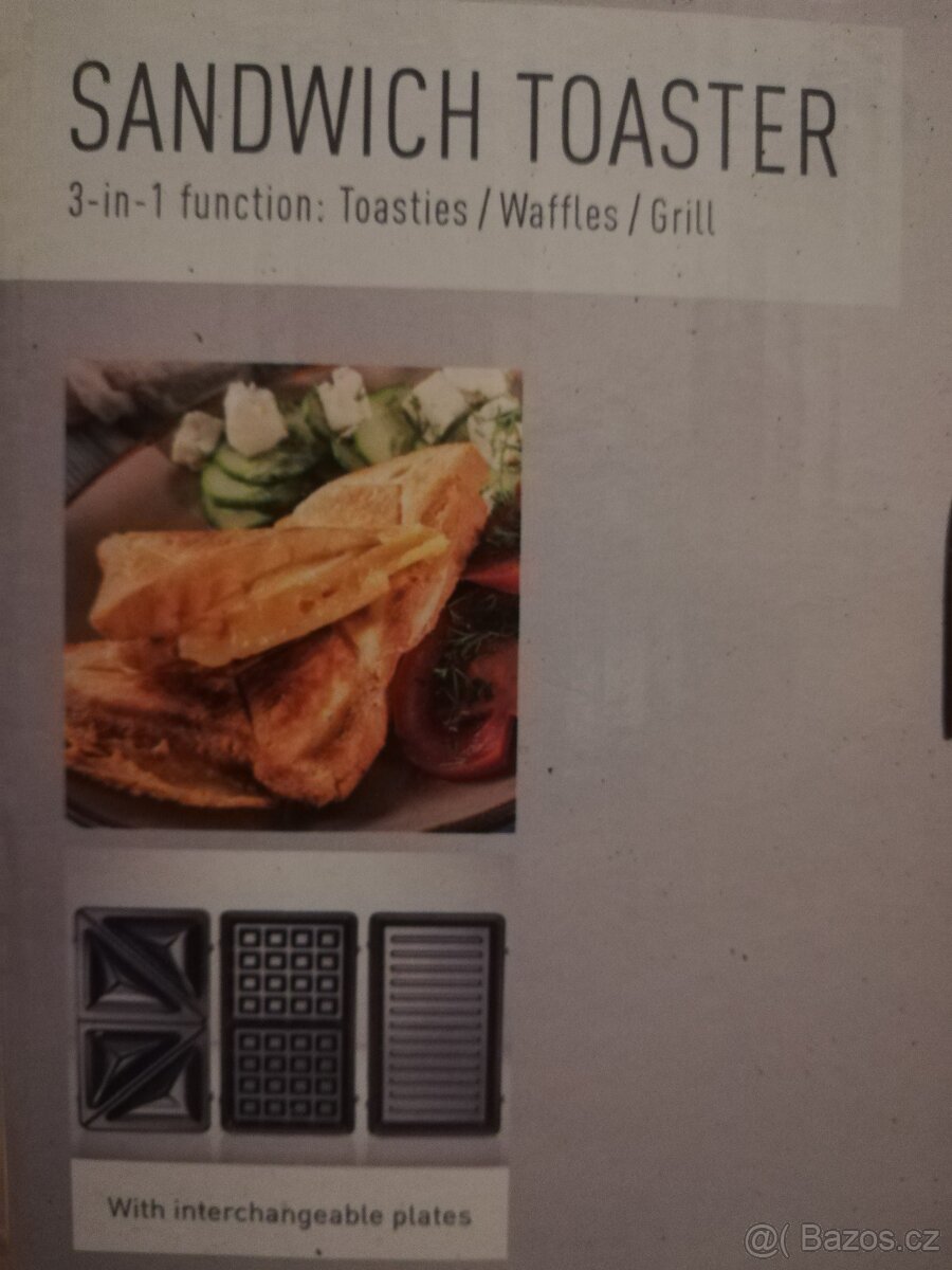 Toustovač, vaflovač a gril - 2