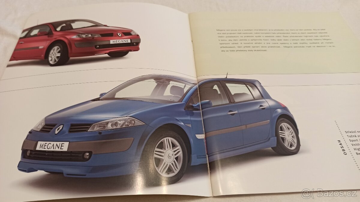 Renault Mégane 2 Berline a Coupé prospekt příslušenství - 2