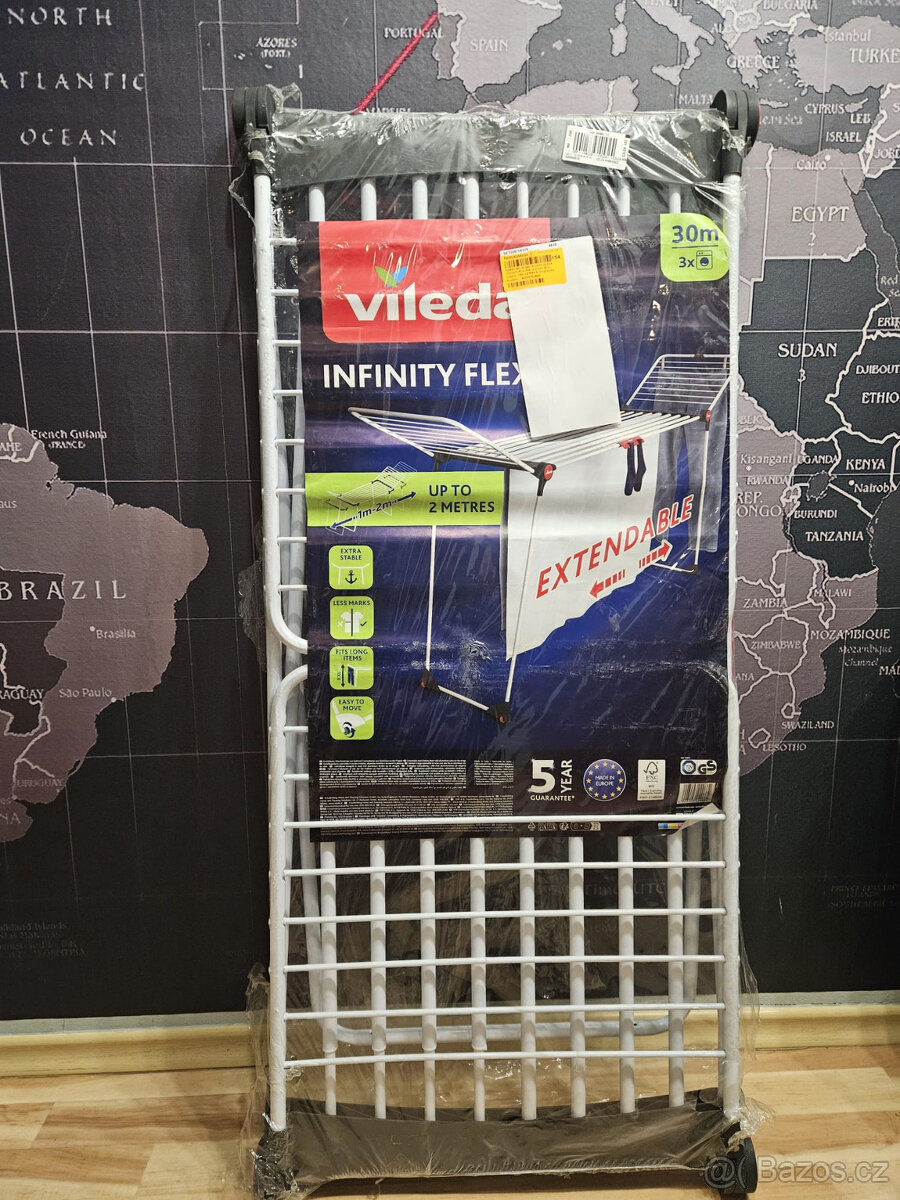 Sušák na prádlo VILEDA Infinity FLEX 30 m - 2