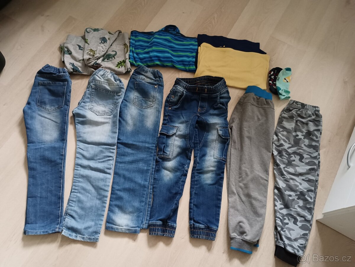 Kalhoty set vel 128 - 2