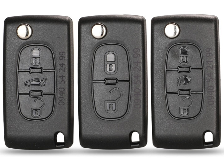 Citroen & Peugeot obal kľúča - 2