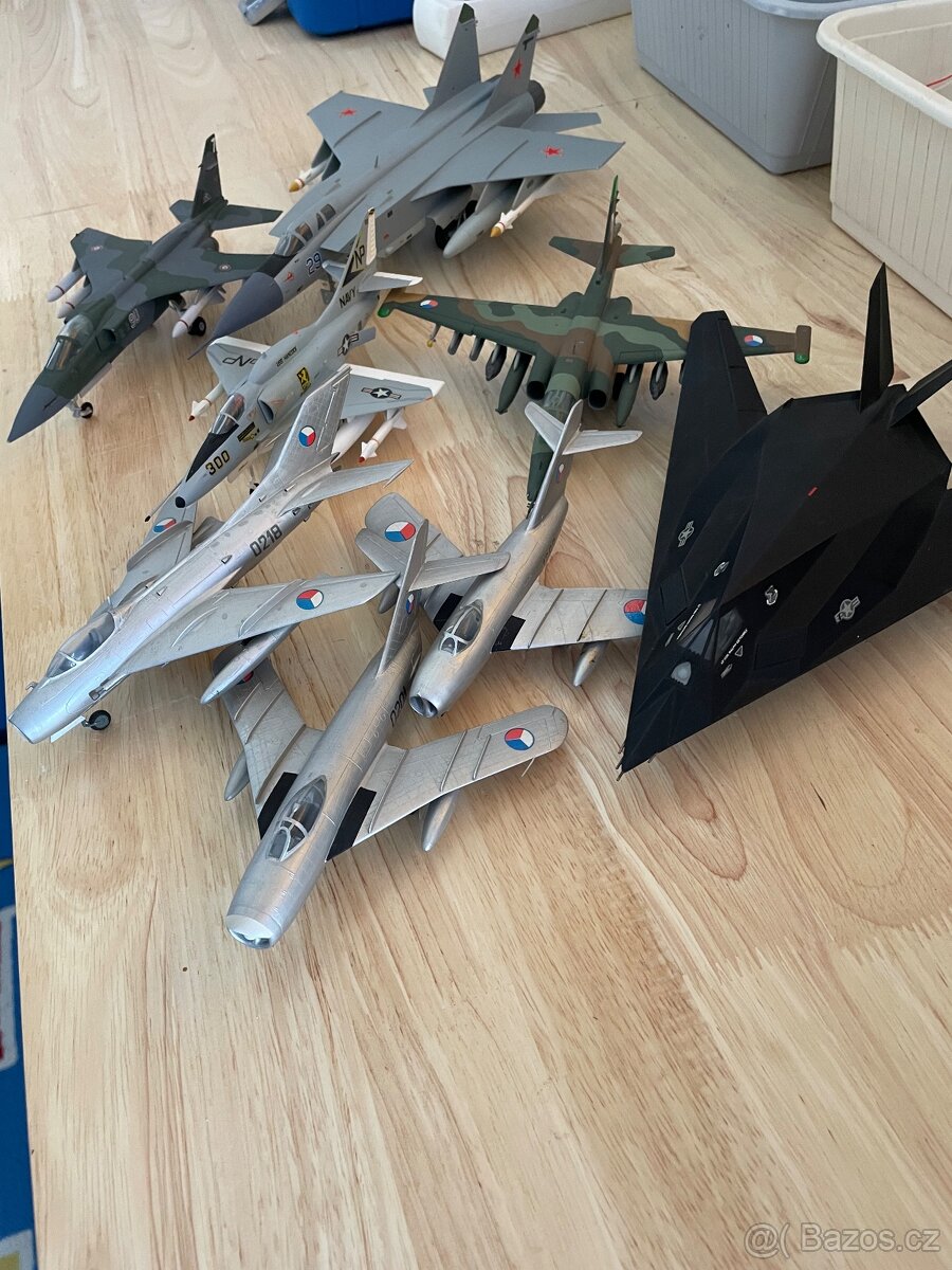 Prodám modely letadel - 2