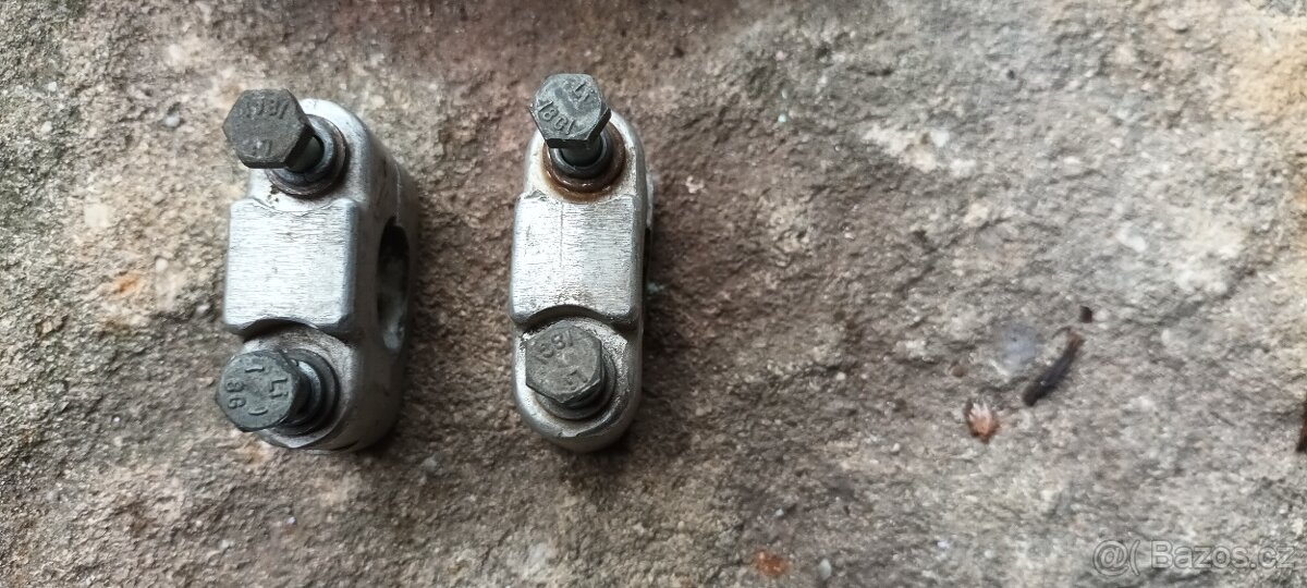 Babetta 210 - úchyty na řidítka nový typ - 2