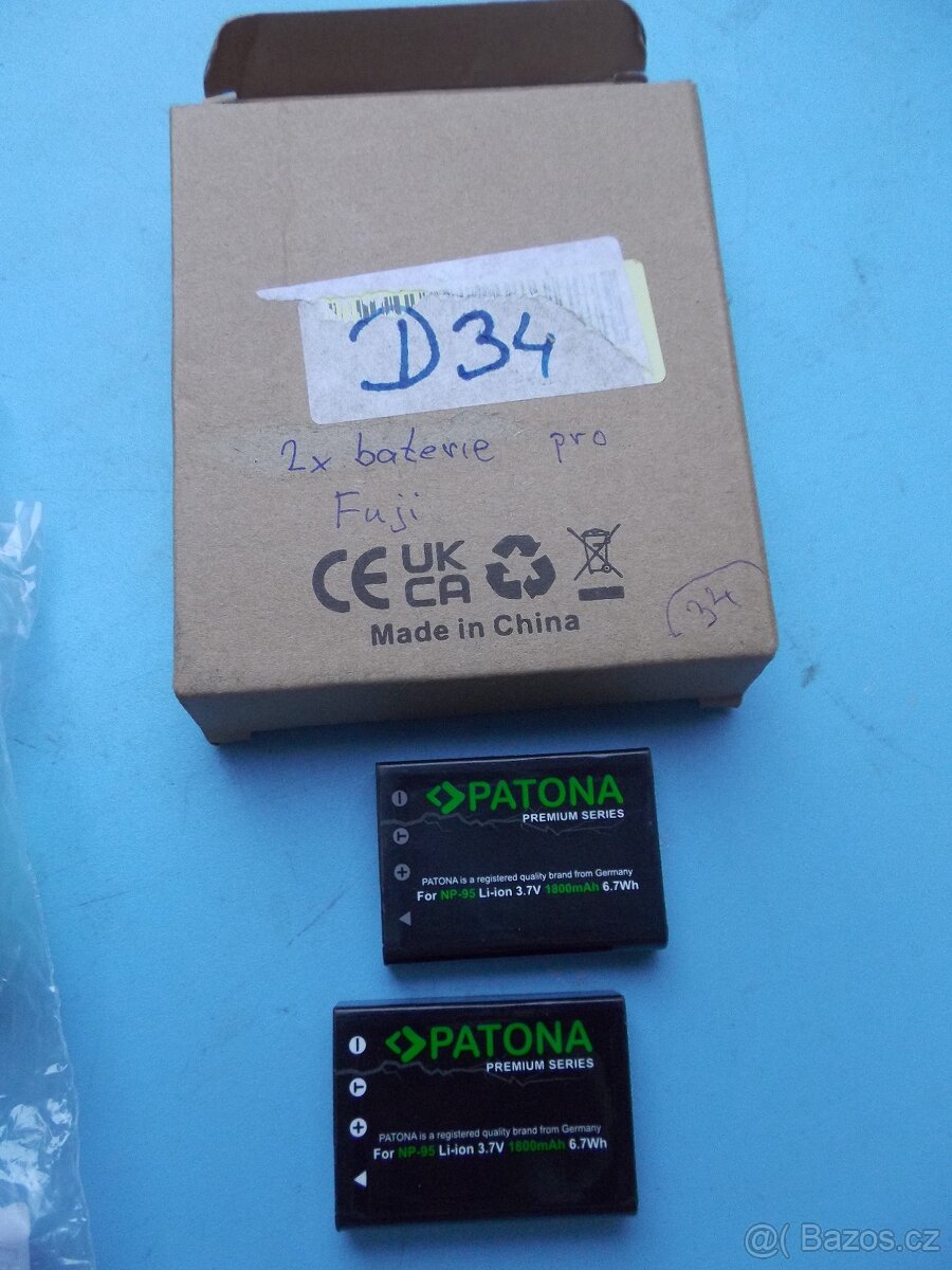 Fujifilm - 2ks baterií 1800mA - 2