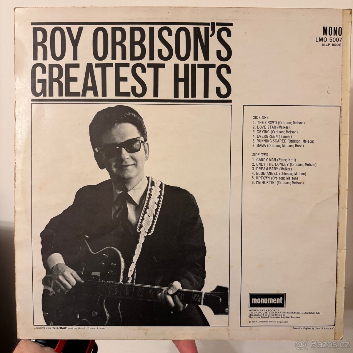 Roy Orbison’s Greatest Hits. LP - 2