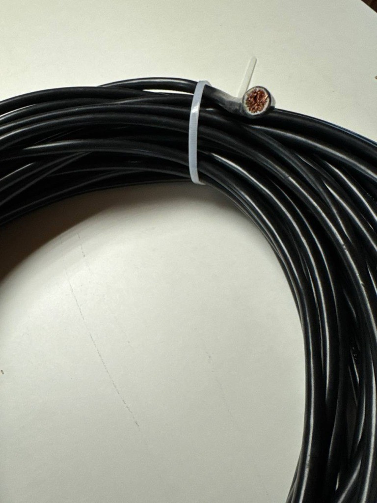Flexibilní kabel H07V-K 16 mm2 (černý) – 27,5 metru - 2