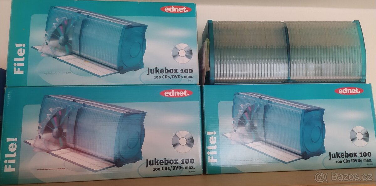 Stojan CD/DVD 4x100ks Jukebox - 2