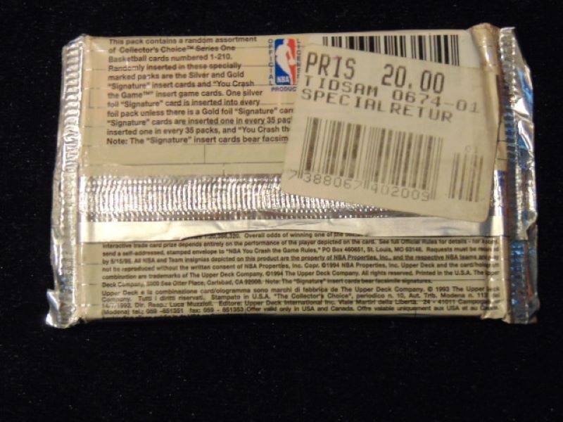 prodám 1994-95 UPPER DECK COLLECTORS CHOICE - 2