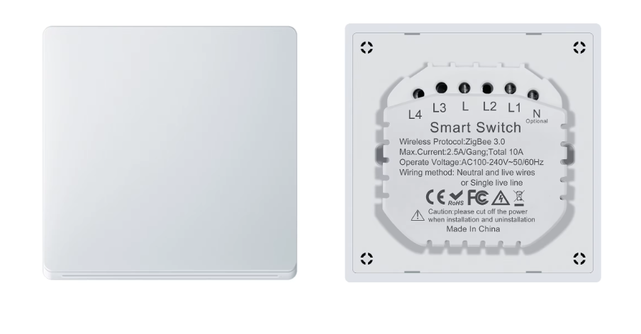 Chytré smart vypínače Tuya - 2