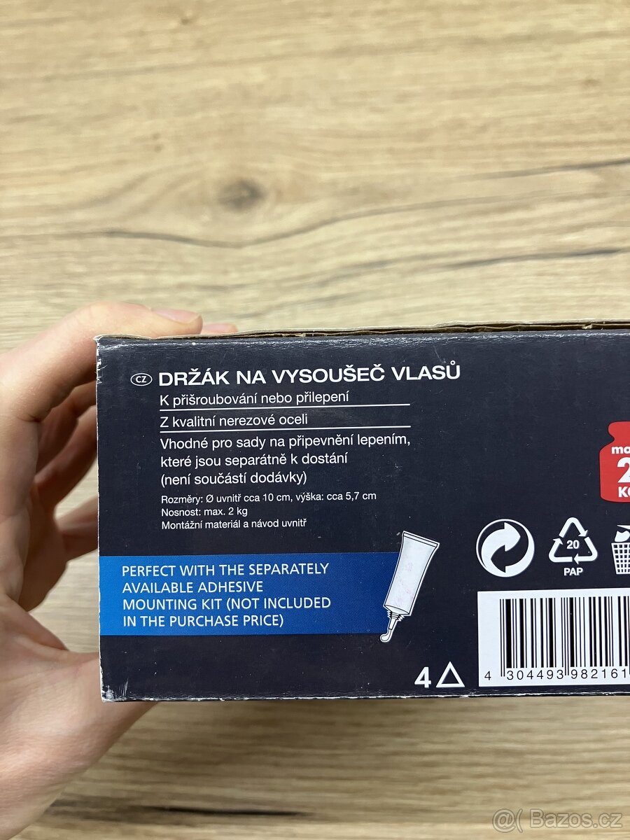 Držák na vysoušeč vlasů - 2