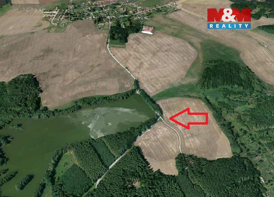 Prodej pole, 12695 m2, Příbraz - 2