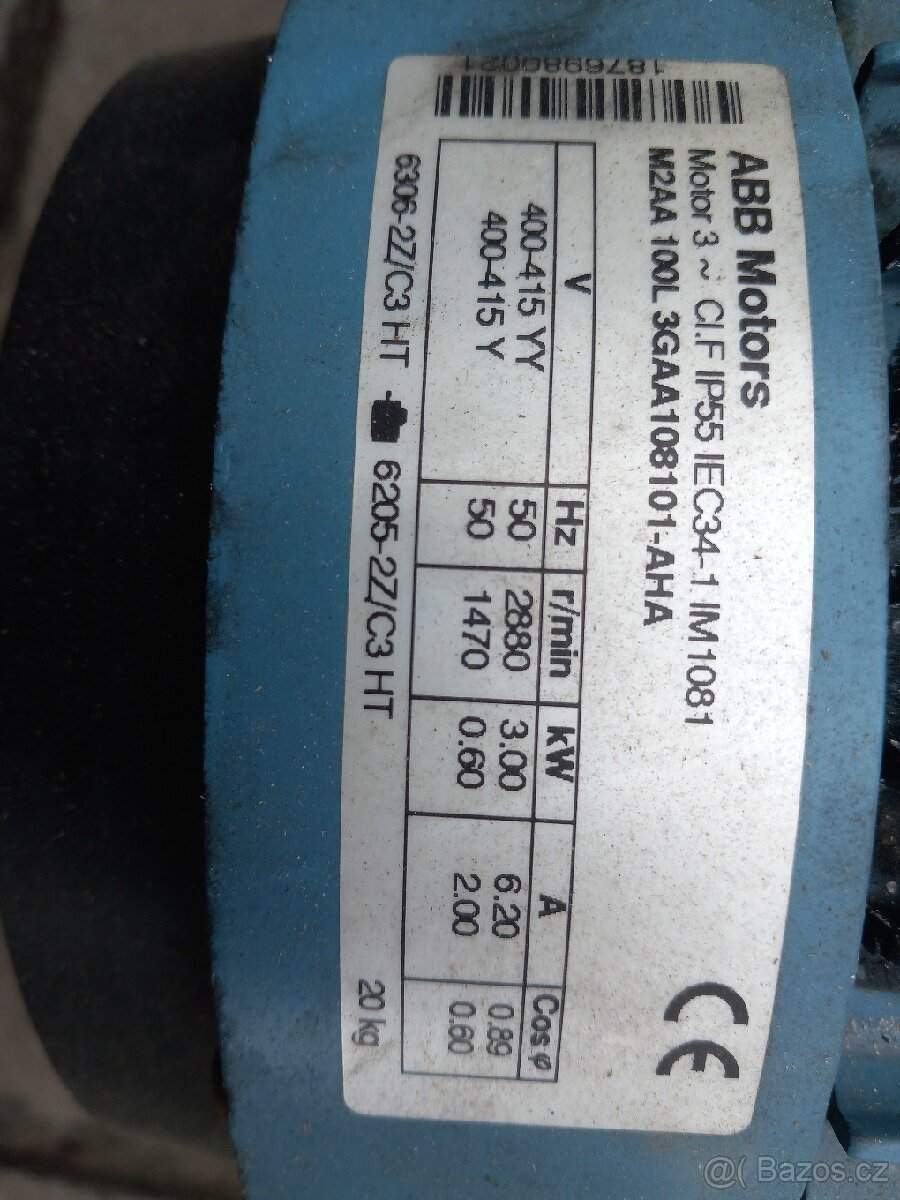 Elektromotor dvou rychlostní - 2