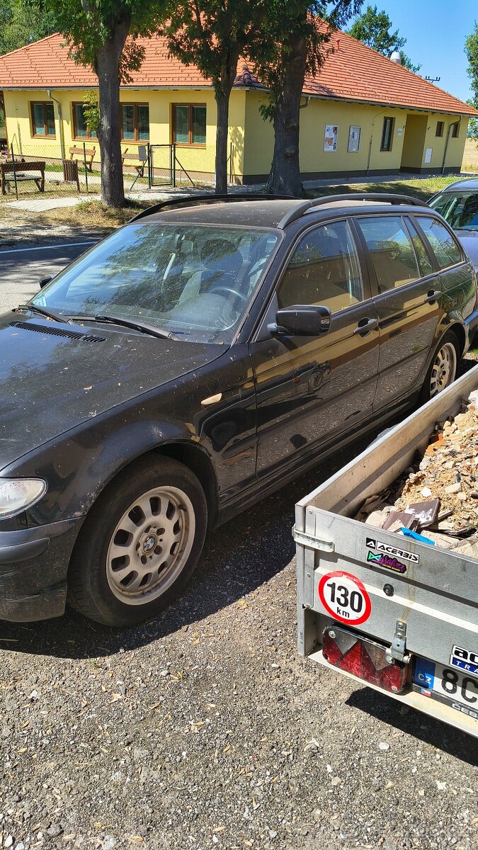 BMW E46 320d Touring automat – pojízdné – - 2
