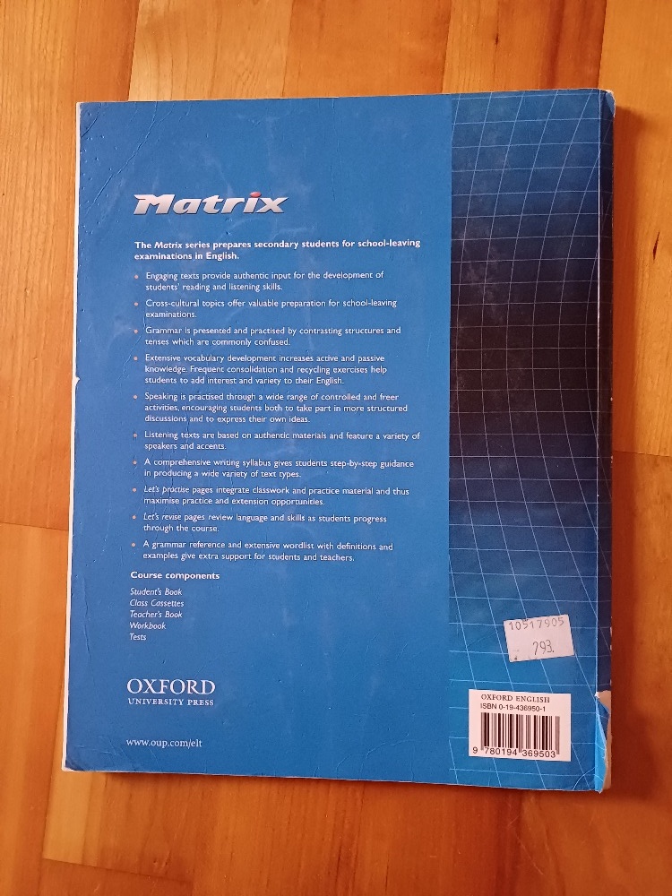 Matrix Oxford - 2