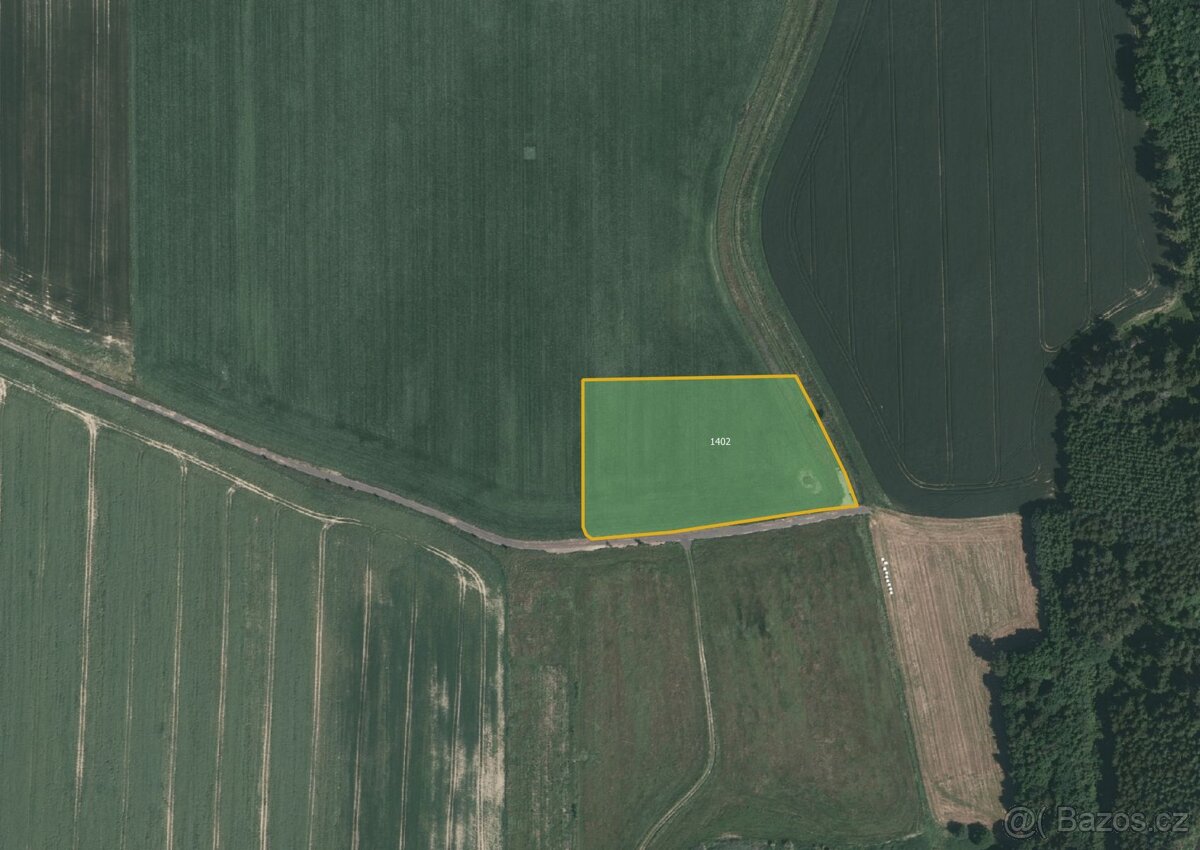 Zemědělská půda, prodej, Myslkovice, Tábor - 2