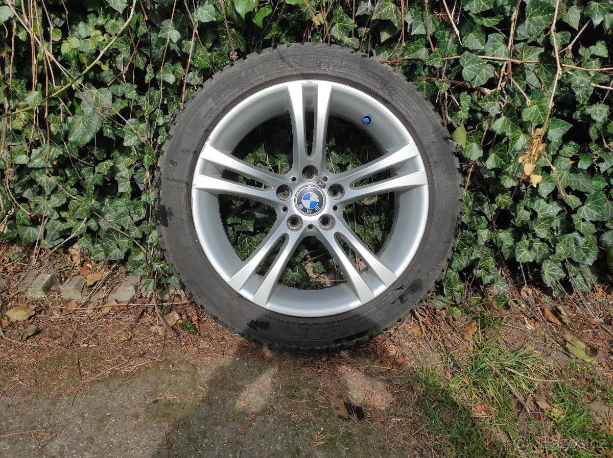 Alu kola BMW 5x120r18 originální M5/M6+zimní pneumatiky  245 - 2