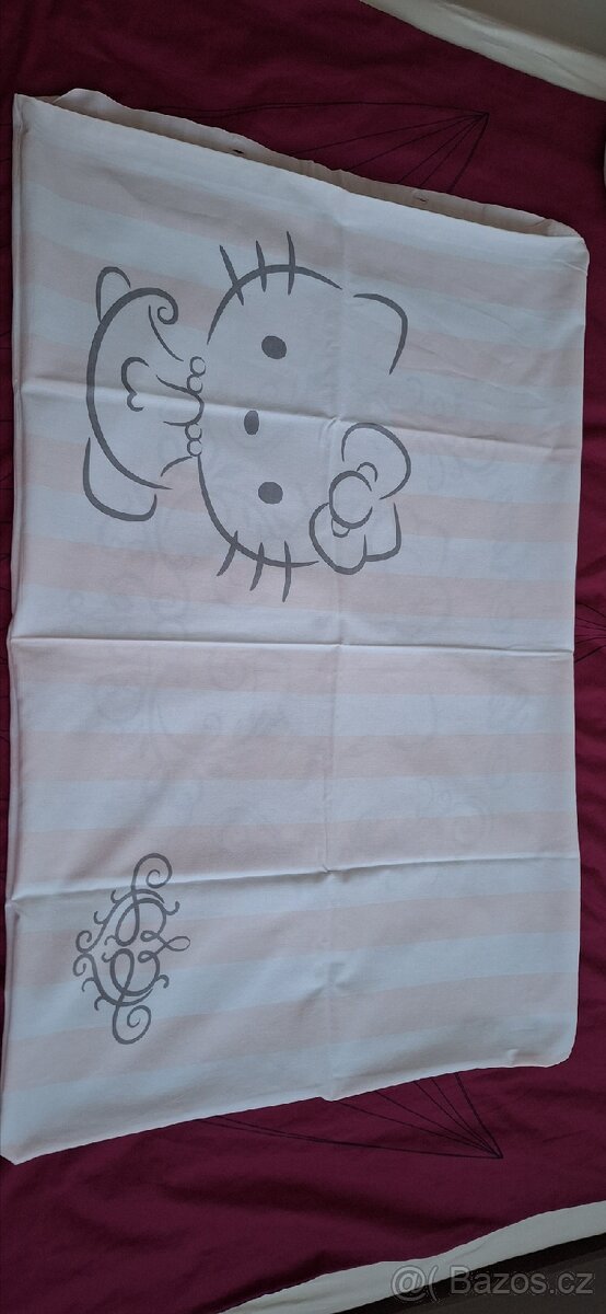 Povlečení růžovo-bílé, Hello Kitty - 2