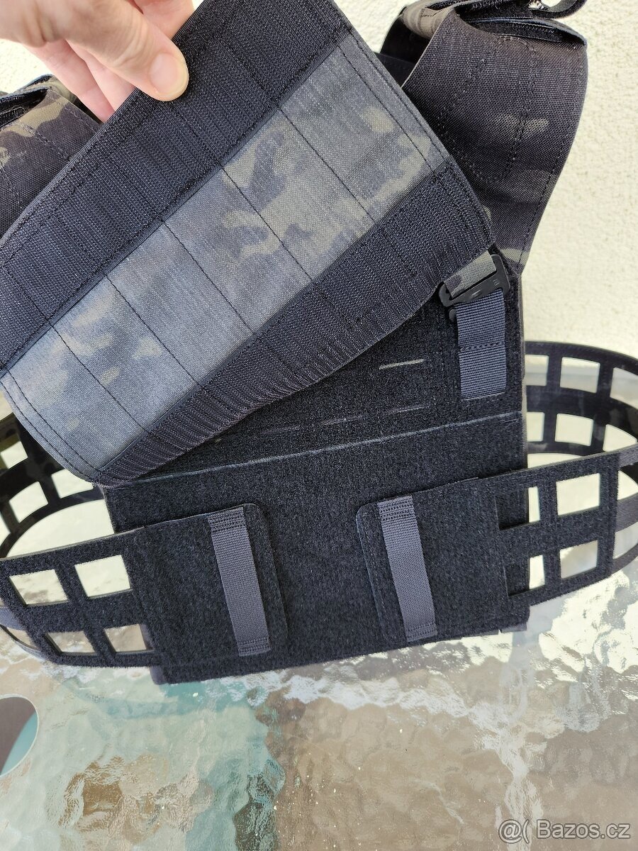 balistická neprůstřelná vesta multicam taktická nosič plátů - 2