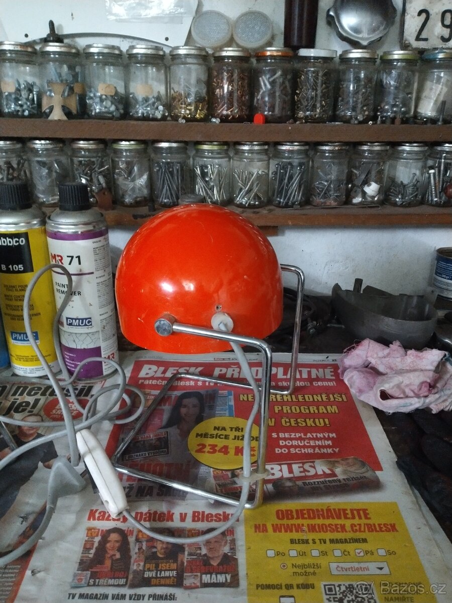 retro lampička Josef Hůrka - 2