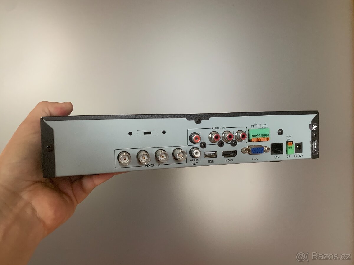 HDD rekordér pro koaxialní kamery (4 vstupy) - 2