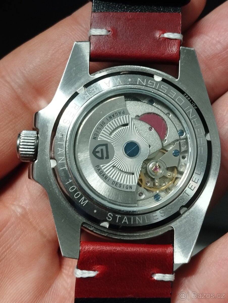 LUXUSNÍ pánské hodinky PAGANI DESIGN PEPSI _ AUTOMAT👍👍👍 - 2