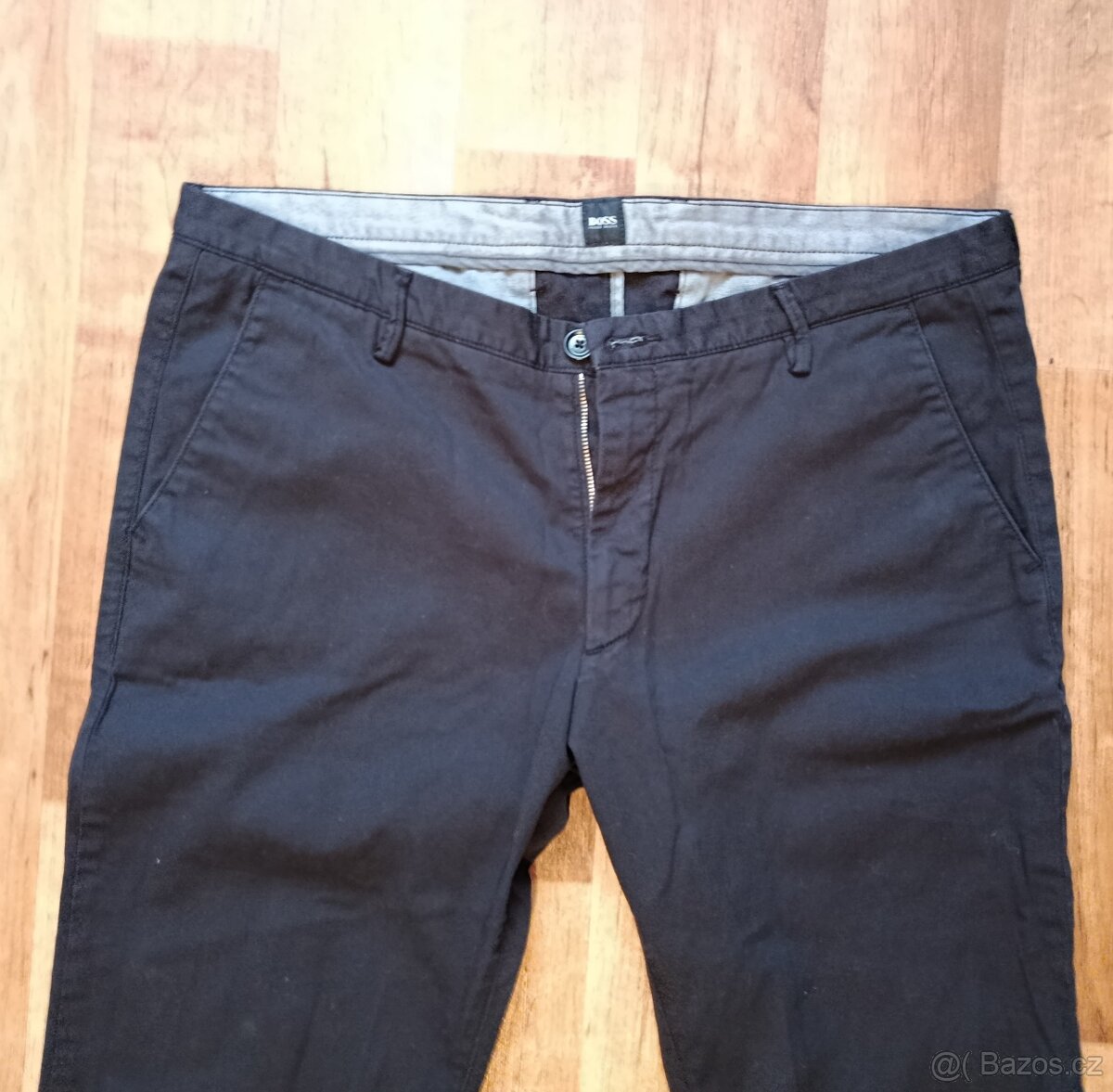 Pánské stretch kalhoty Hugo Boss velikost 52 - 2
