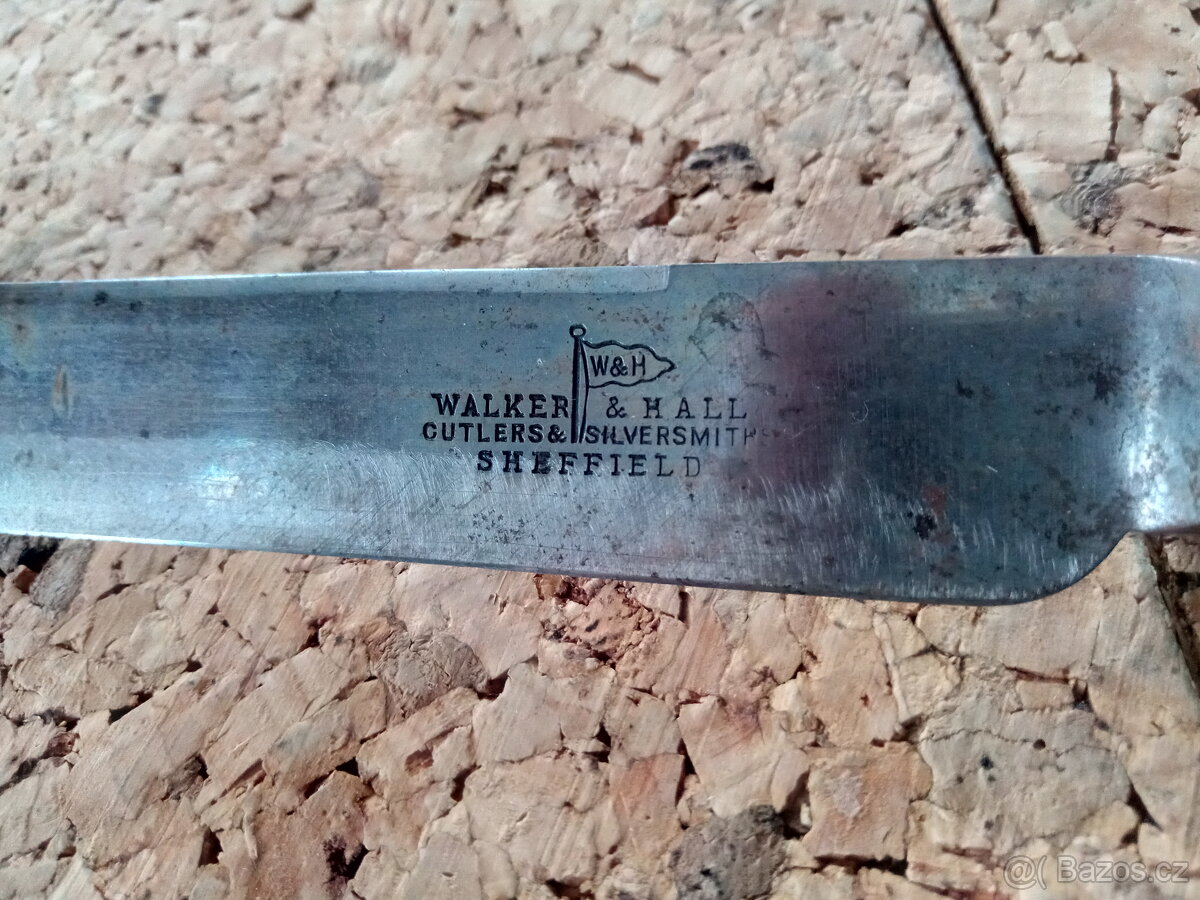 Lovecký příbor - starožitný Originál Sheffield - 2