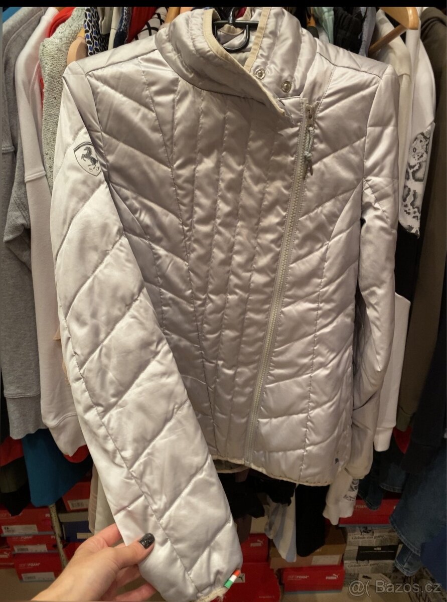 zimní-podzimní bunda, peří puma ferrari - 2