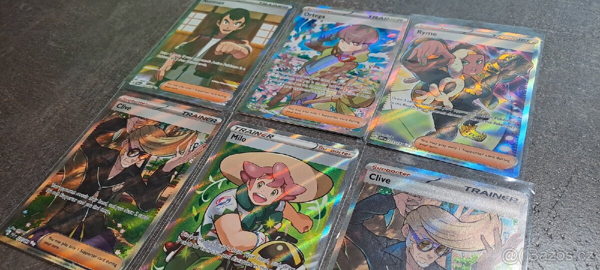 Pokemon TCG karty FULL ART SUPPORTER - 2
