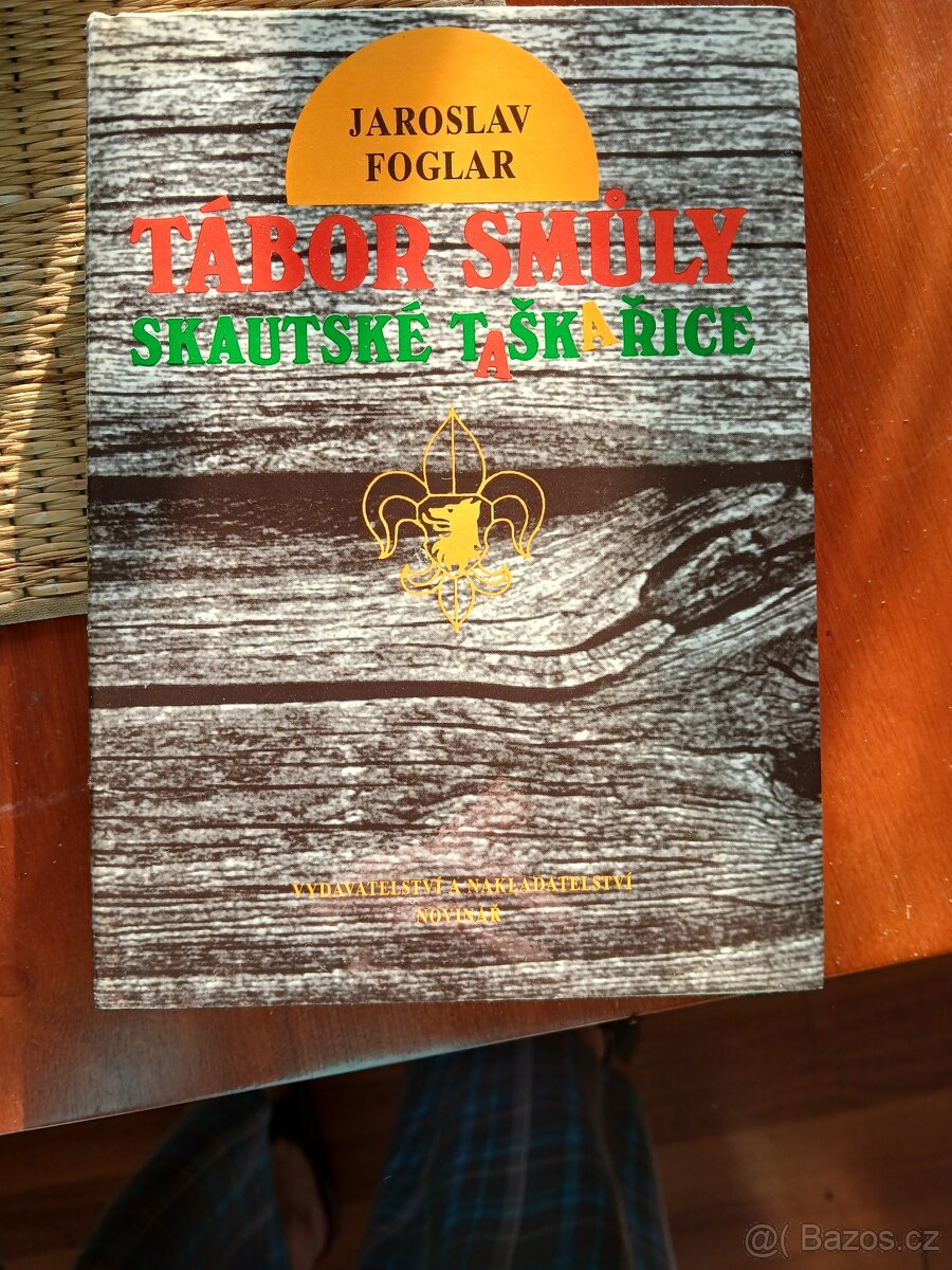 Tábor Smůly, Jaroslav Foglar, podpus autora - 2