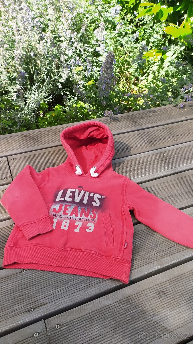 Dětská mikina s kapucí LEVI'S vel 98 - 2