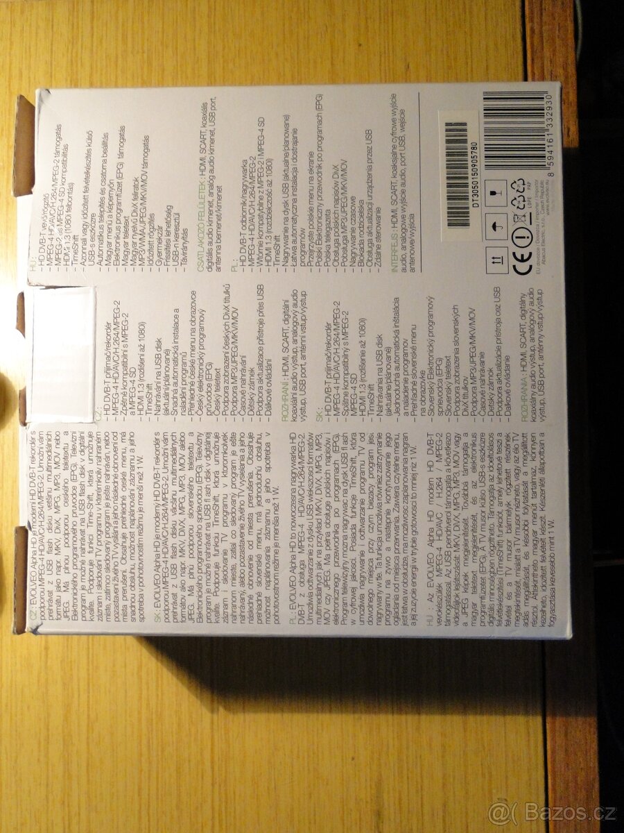 Set top box evolveo dvb t1 - 2