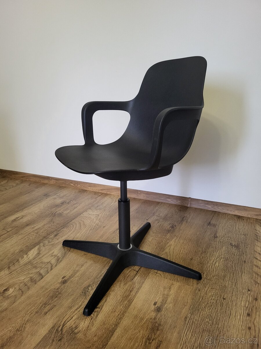Otočná židle IKEA ODGER, antracit - 2