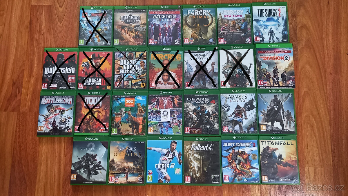 Prodám hry na XBOX ONE - 2