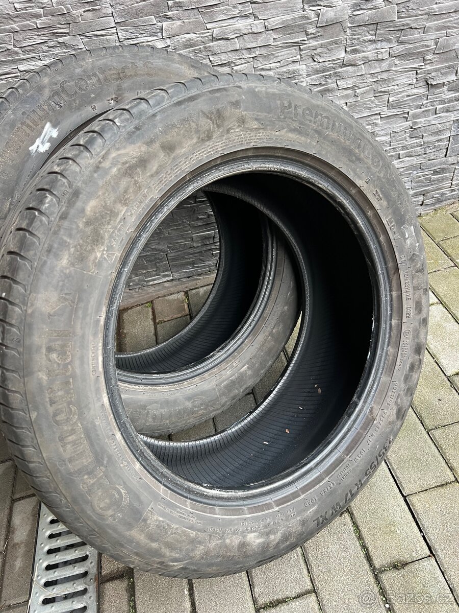 2ks pneu Continental 235/55 R17 - 2