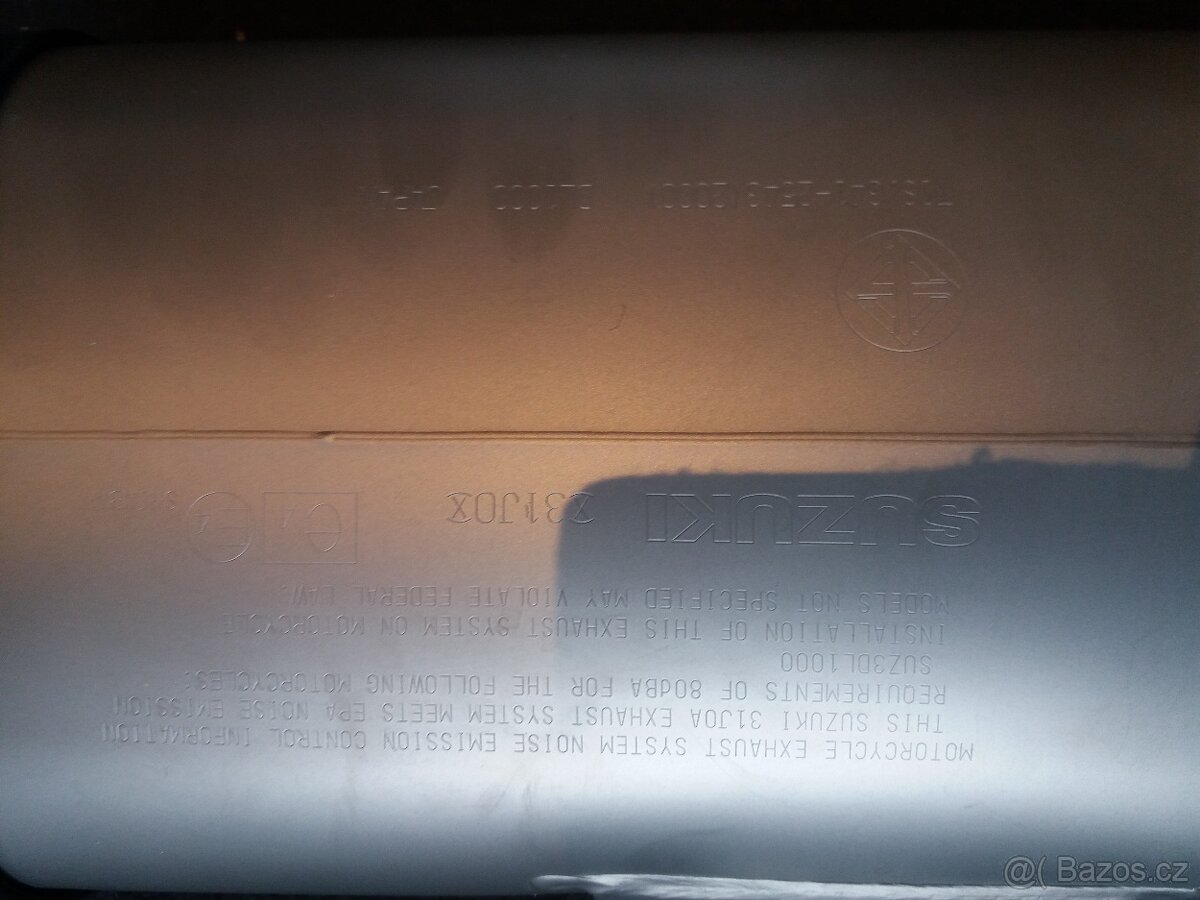 Suzuki DL 650 v-strom vyfuk - 2