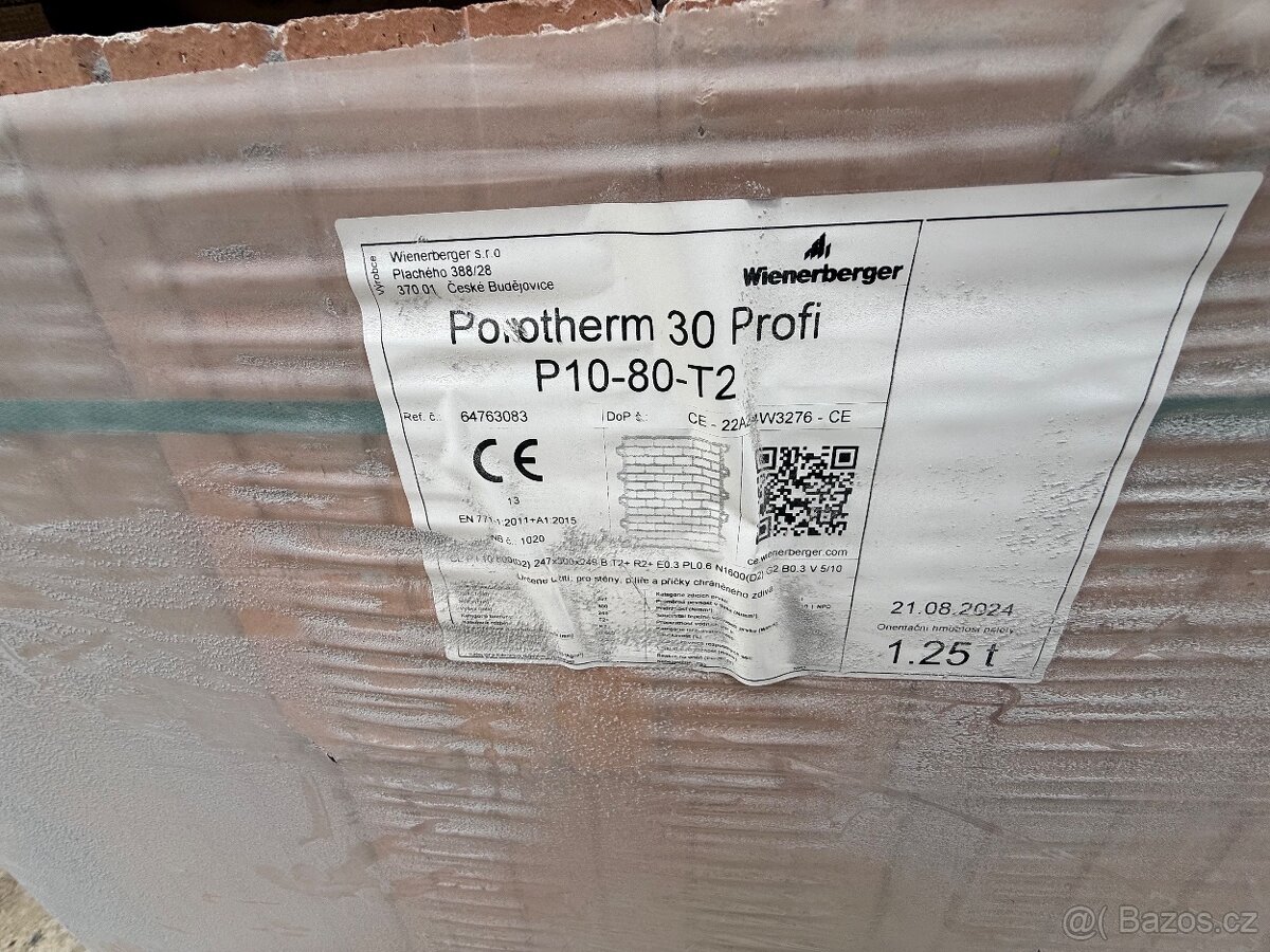 Porotherm 30 Profi P10-80-T2 - 2