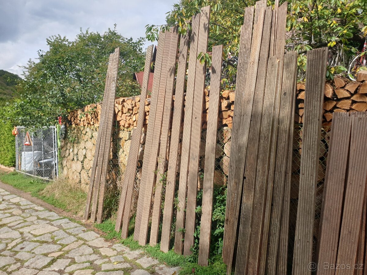Modřínová prkna na terasu - 2