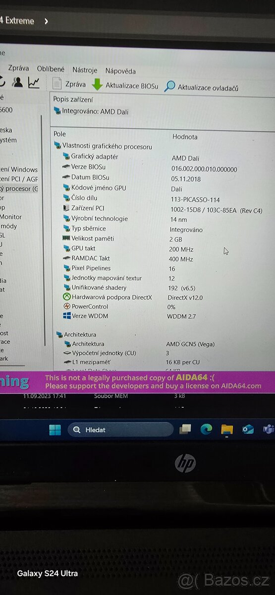 Notebook HP Ryzen SSD 500 GB 2GB grafika - 2