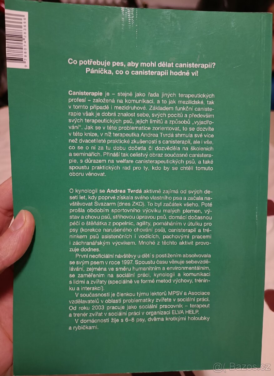 Kniha od Andrey Tvrdé: Canisterapie - 2