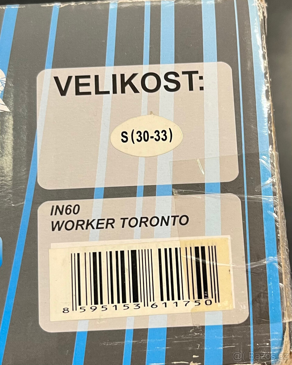 Brusle dětské na led,stavitelné,vel.30-33 - 2