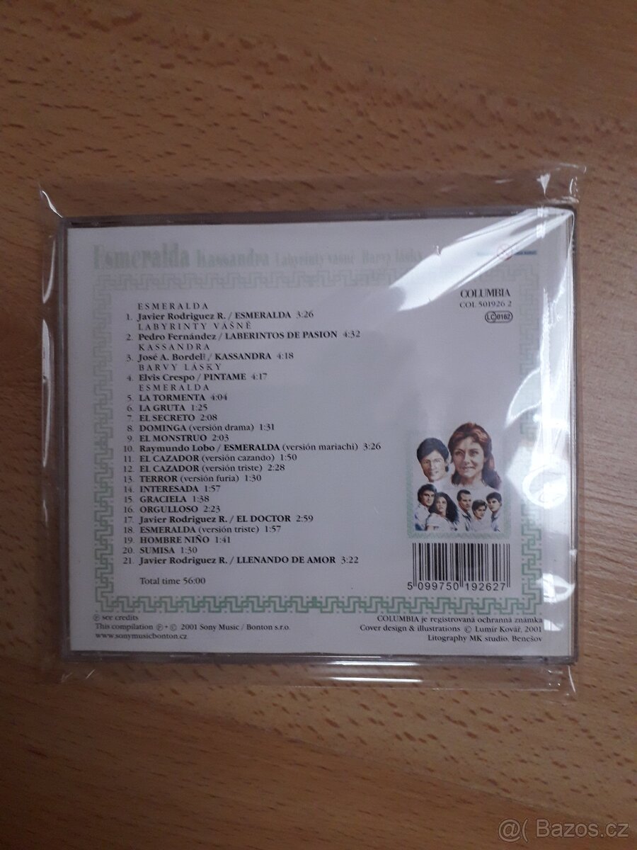 CD ESMERALDA,KASANDRA,LABYRINTY VAŠNĚ - 2