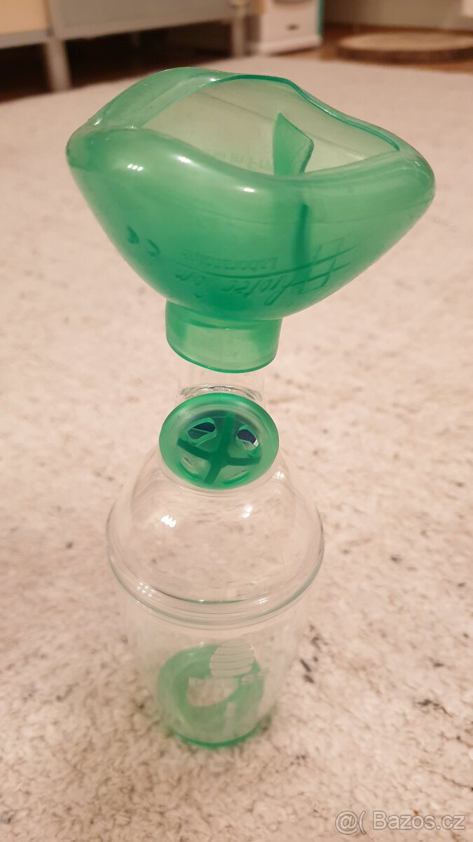 Tipshaler - inhalační komora s ventilem a maskou pro děti - 2