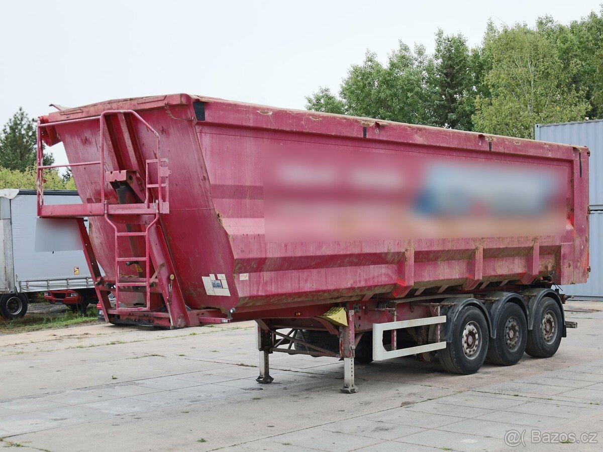 Kempf SKM 35/3, HARDOX, 50/55 CBM, ZVEDACÍ NÁPRAVA, NÁPRAVY - 2