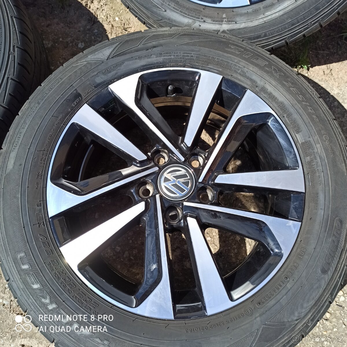 Orig.alu disky VW TOURAN,VW CADDY 16" - 2