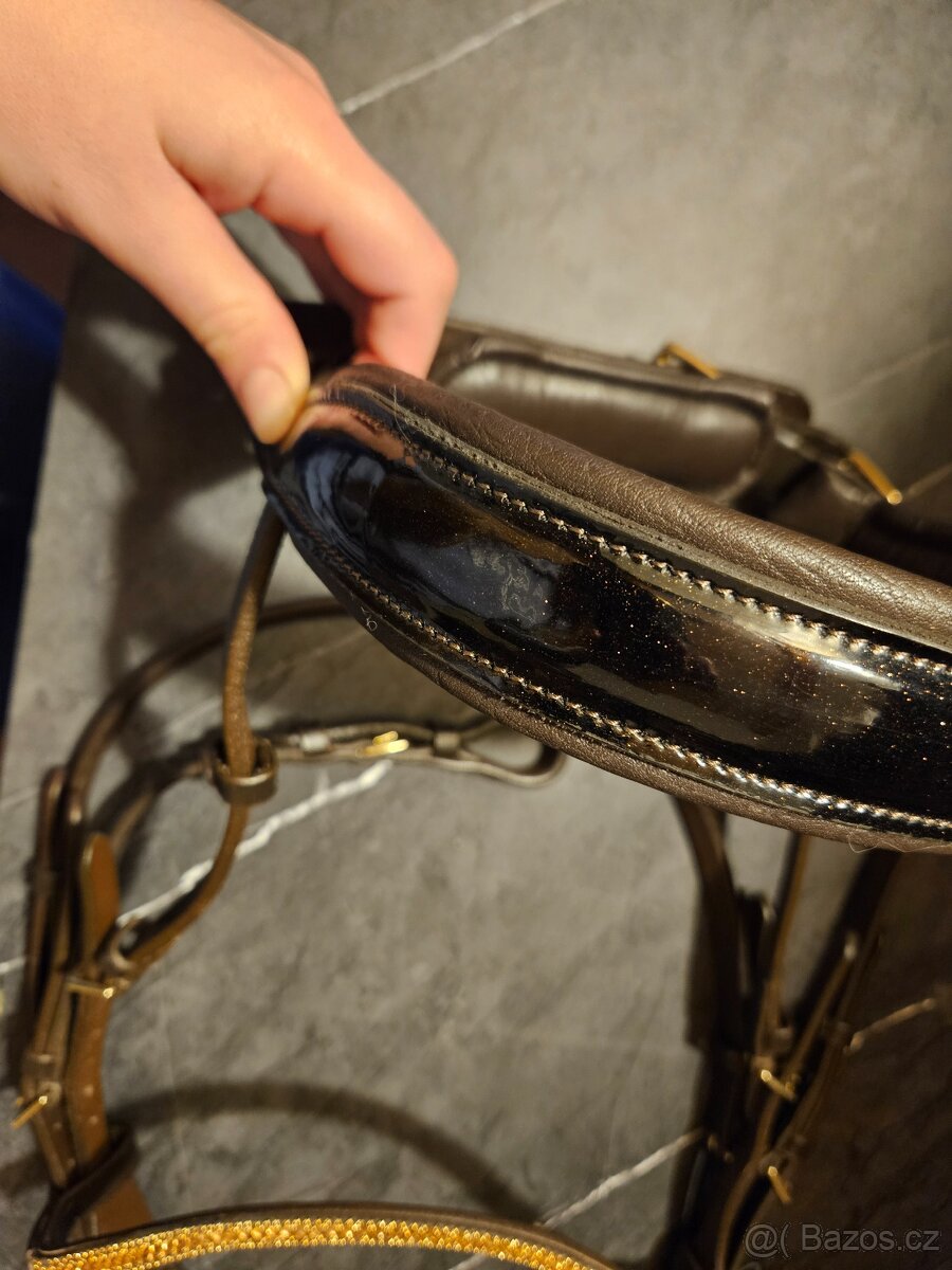 Uzdečka cob tmavě hnědá - 2