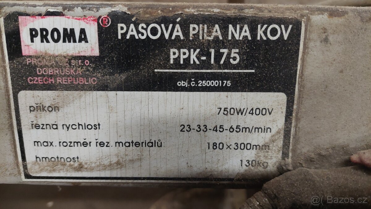 Pásová pila - 2