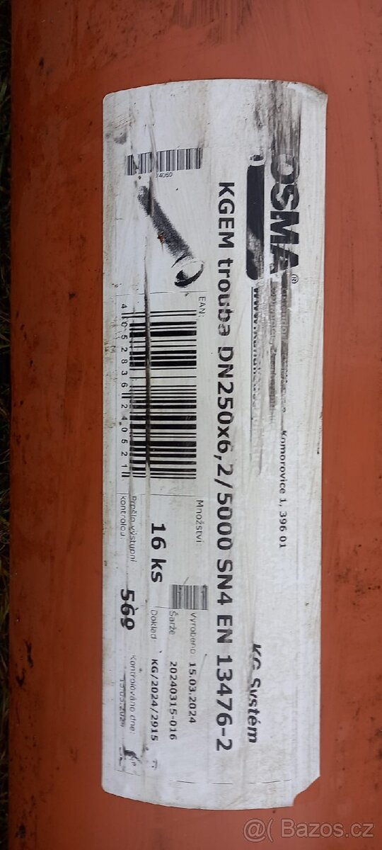 Kanalizační trubky - 2