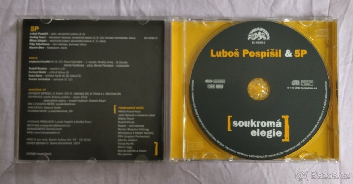 CD Luboš Pospíšil & 5P – Soukromá Elegie - 2