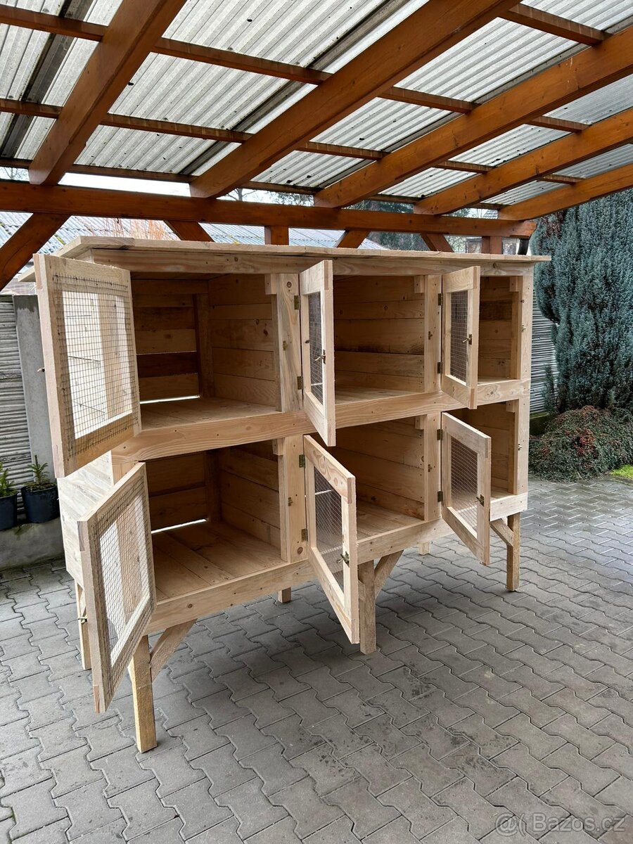 Králíkárna šest kotců - 2